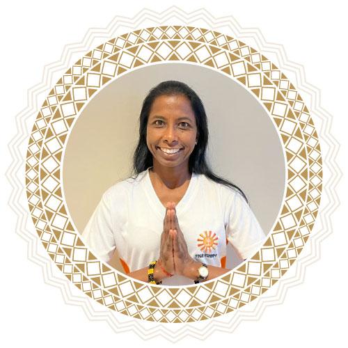 Yoga Ashram instructor Kavita Pillay